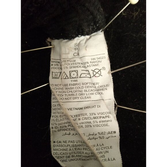 Old Navy Active Women's Black Cropped Drawstring Tank Top Size Small - Picture 6 of 6